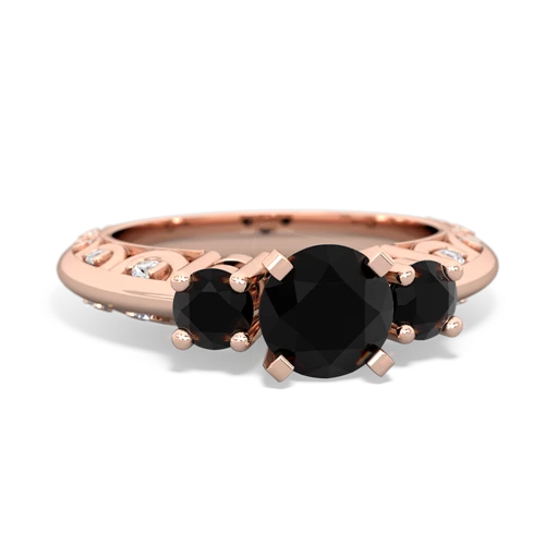 onyx-onyx engagement ring