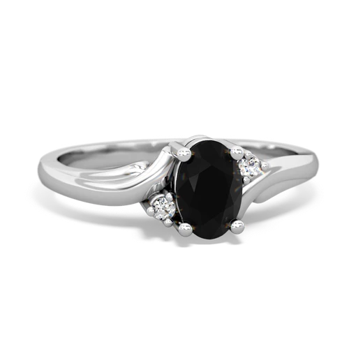 onyx filligree ring