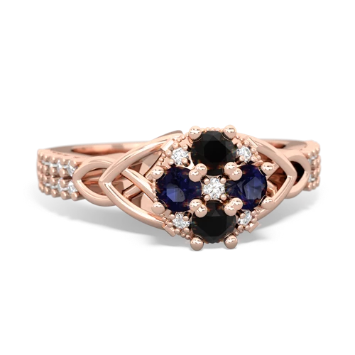 onyx-sapphire engagement ring