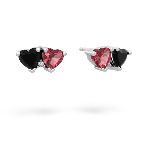 onyx-tourmaline  earrings