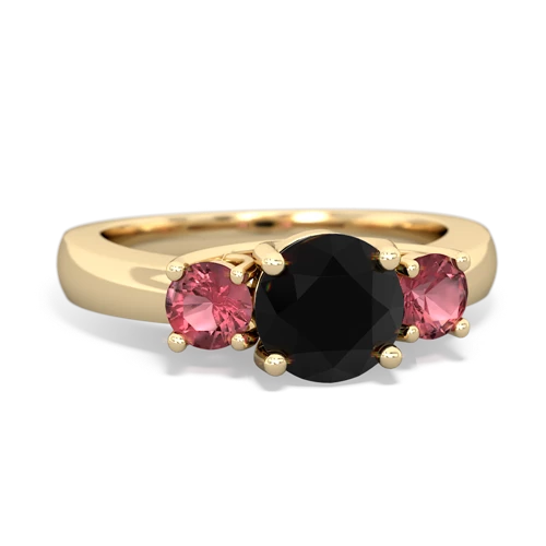 onyx-tourmaline timeless ring