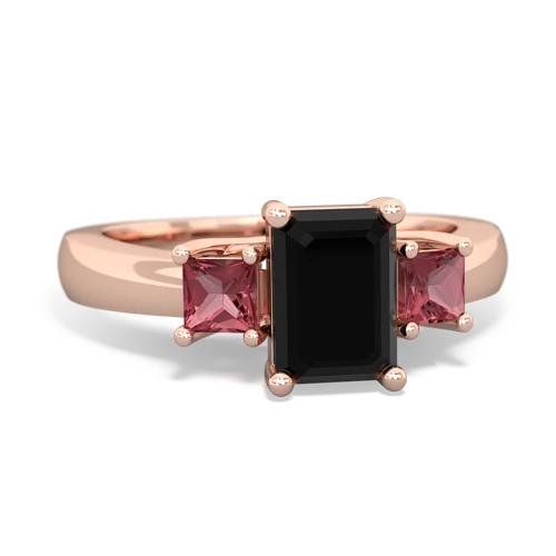 onyx-tourmaline timeless ring