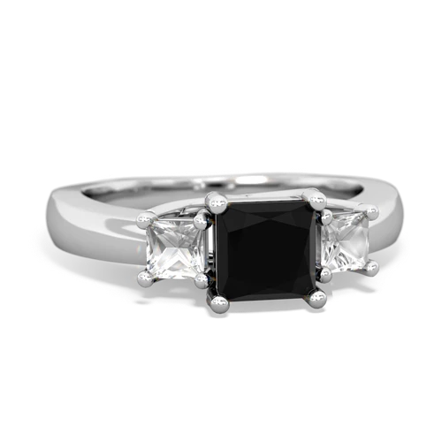 onyx-white topaz timeless ring