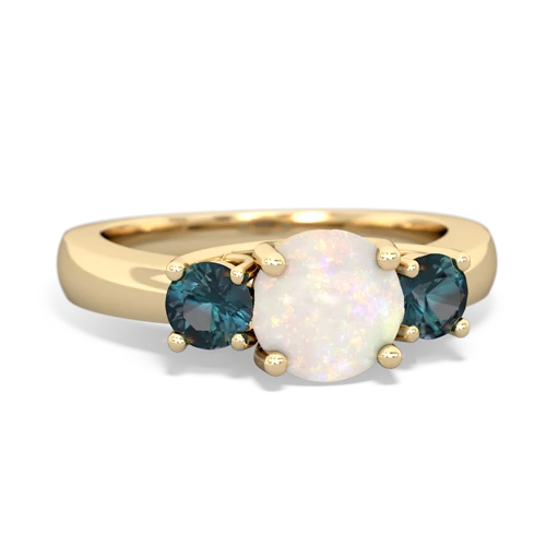 opal-alexandrite timeless ring