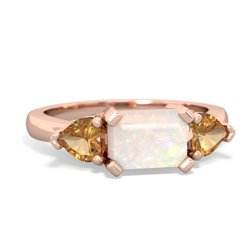 opal-citrine timeless ring