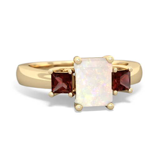 opal-garnet timeless ring