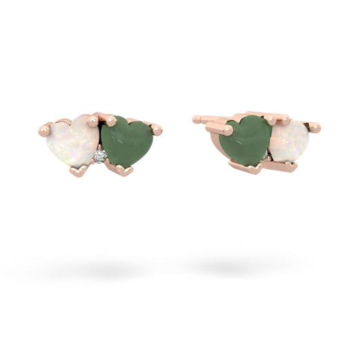 opal-jade  earrings