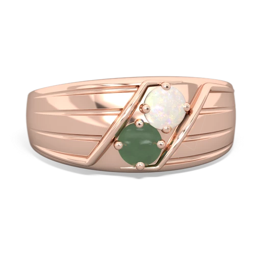 opal-jade mens ring