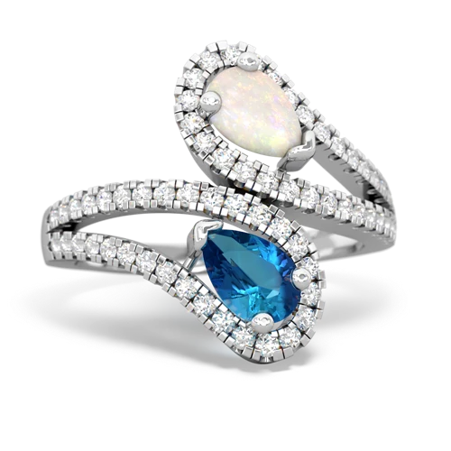 opal-london topaz pave swirls ring