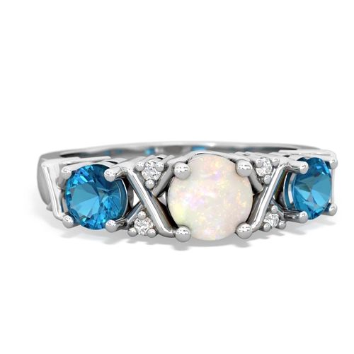 opal-london topaz timeless ring