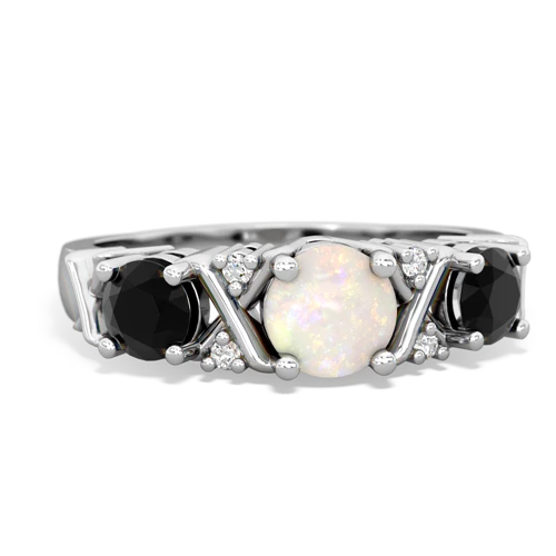 opal-onyx timeless ring