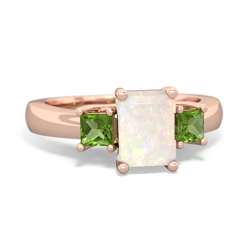 opal-peridot timeless ring