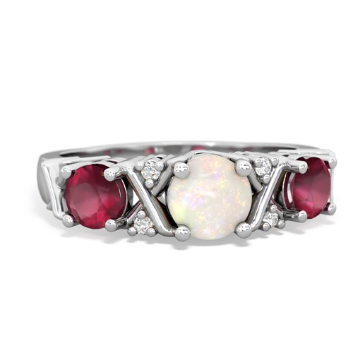 opal-ruby timeless ring