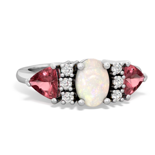 opal-tourmaline timeless ring