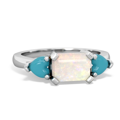 opal-turquoise timeless ring