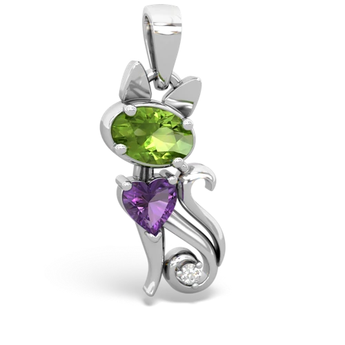 Peridot Amethyst Jewelry in 14K Gold | JewelsForMe