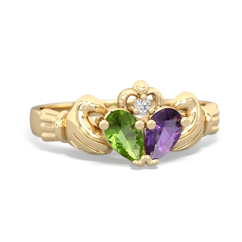 Peridot Amethyst Jewelry in 14K Gold | JewelsForMe