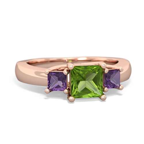 peridot-amethyst timeless ring