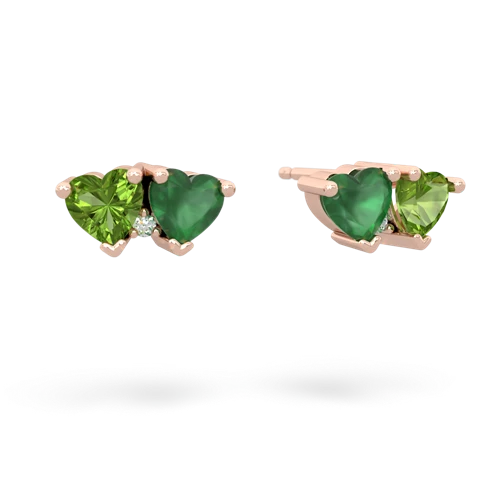 peridot-emerald  earrings