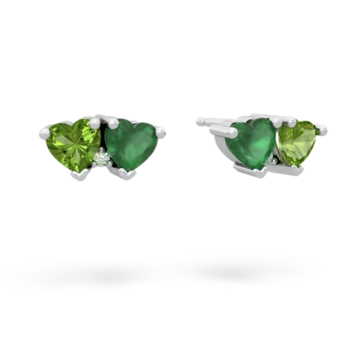 peridot-emerald  earrings