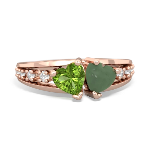 peridot-jade modern ring