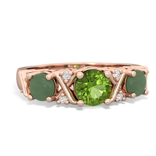 peridot-jade timeless ring