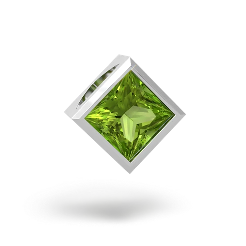 peridot princess-slide pendant