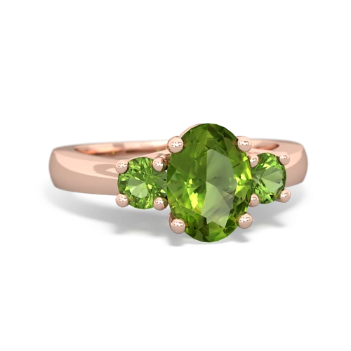 peridot timeless ring