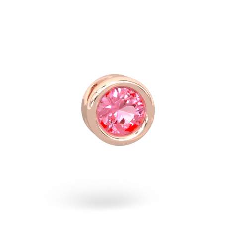 pink sapphire basics pendant