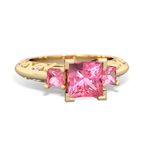 tourmaline-peridot engagement ring