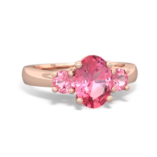 pink sapphire-pink sapphire timeless ring