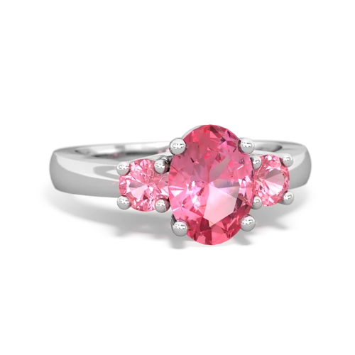 pink sapphire-pink sapphire timeless ring