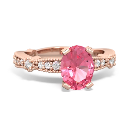 pink sapphire engagement ring