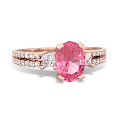 pink sapphire engagement ring