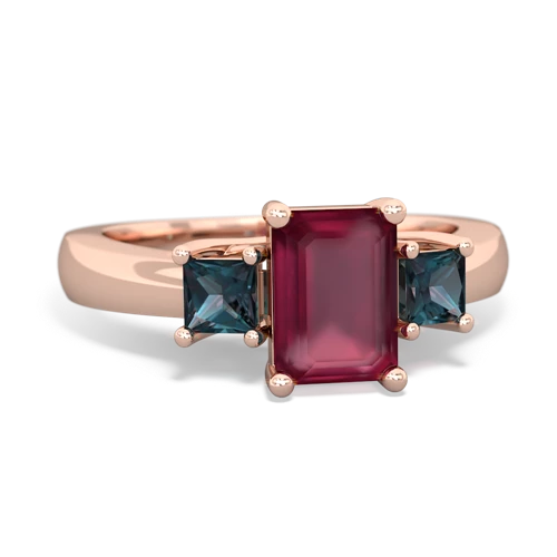 ruby-alexandrite timeless ring