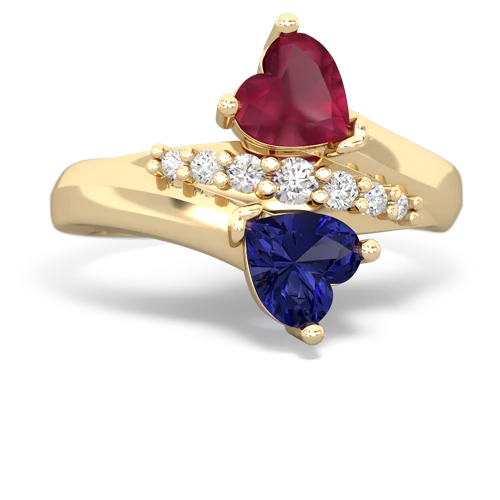 ruby-lab sapphire modern ring