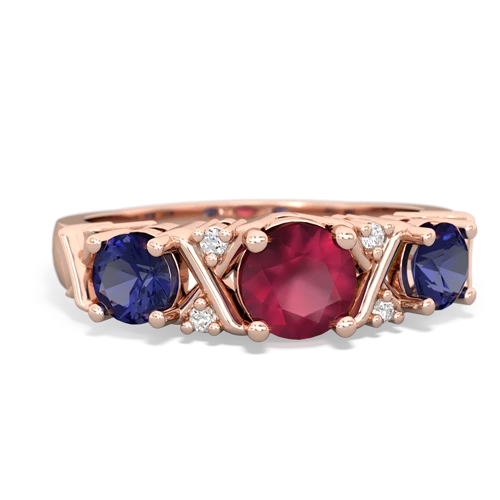 ruby-lab sapphire timeless ring