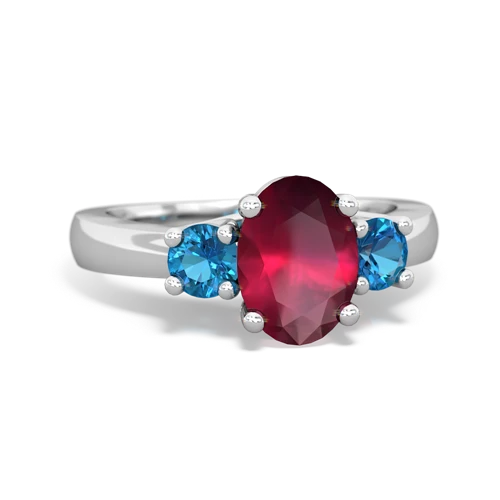 ruby-london topaz timeless ring