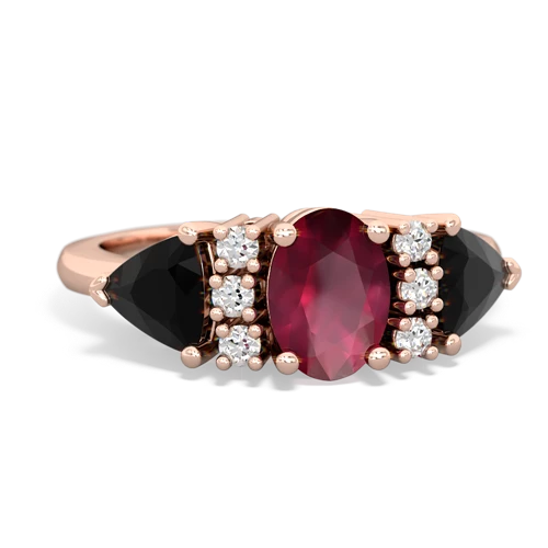 ruby-onyx timeless ring