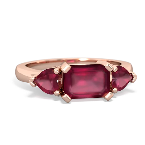 garnet-jade timeless ring