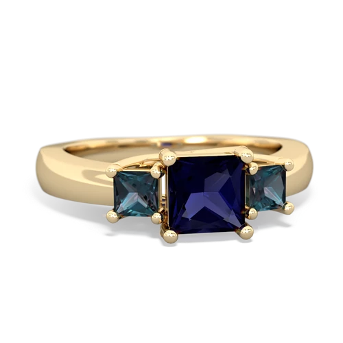 sapphire-alexandrite timeless ring