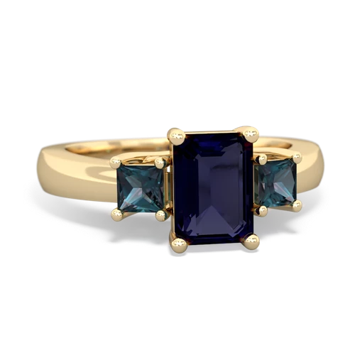 sapphire-alexandrite timeless ring