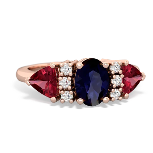 sapphire-lab ruby timeless ring