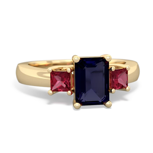 sapphire-lab ruby timeless ring