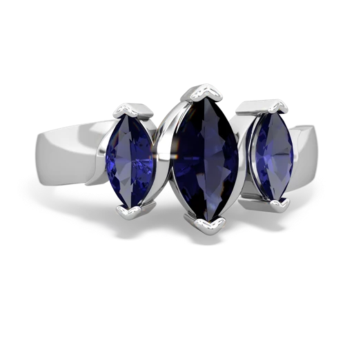 sapphire-lab sapphire keepsake ring