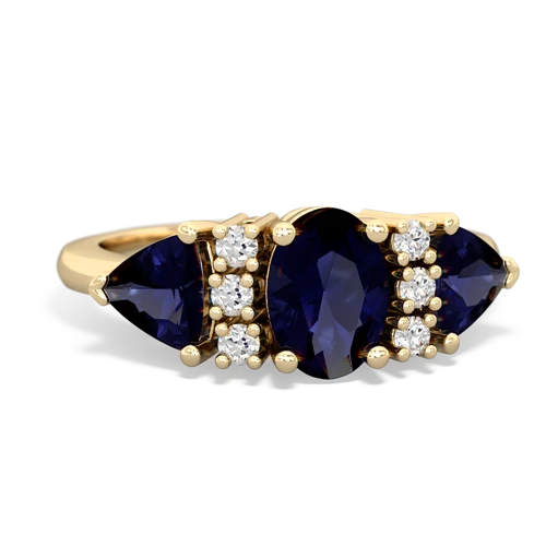 sapphire-alexandrite timeless ring