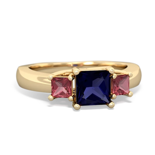 sapphire-tourmaline timeless ring