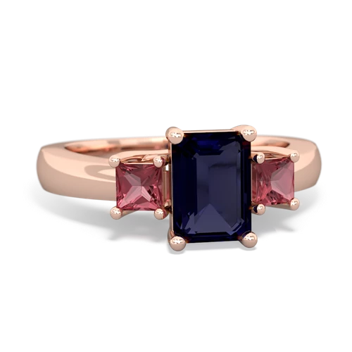 sapphire-tourmaline timeless ring