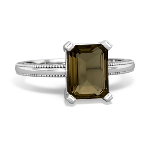 smoky quartz timeless ring