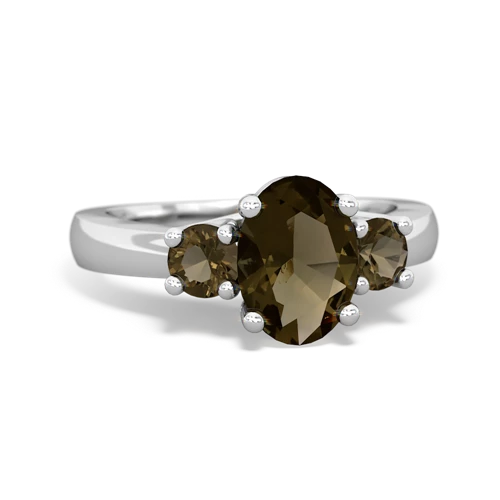 smoky quartz timeless ring